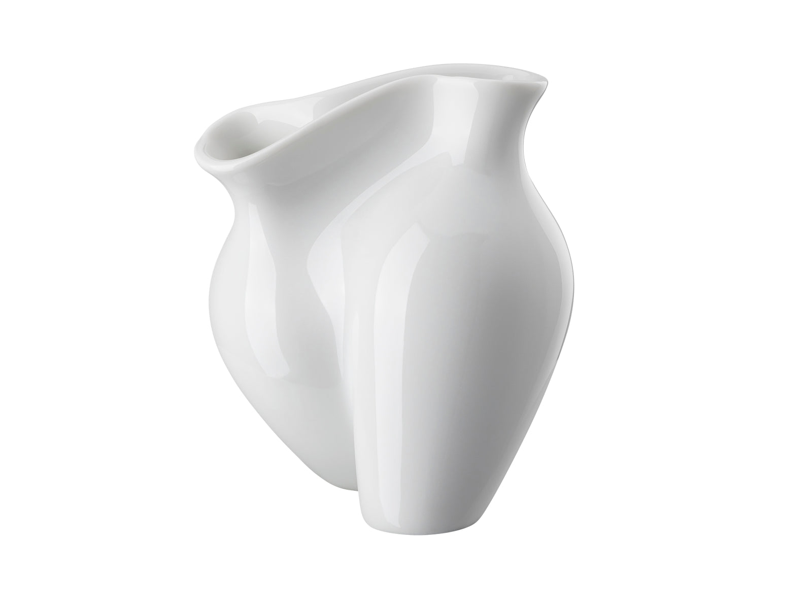 Rosenthal La Chute weiss Miniaturvase 10 cm - Produktbild 1
