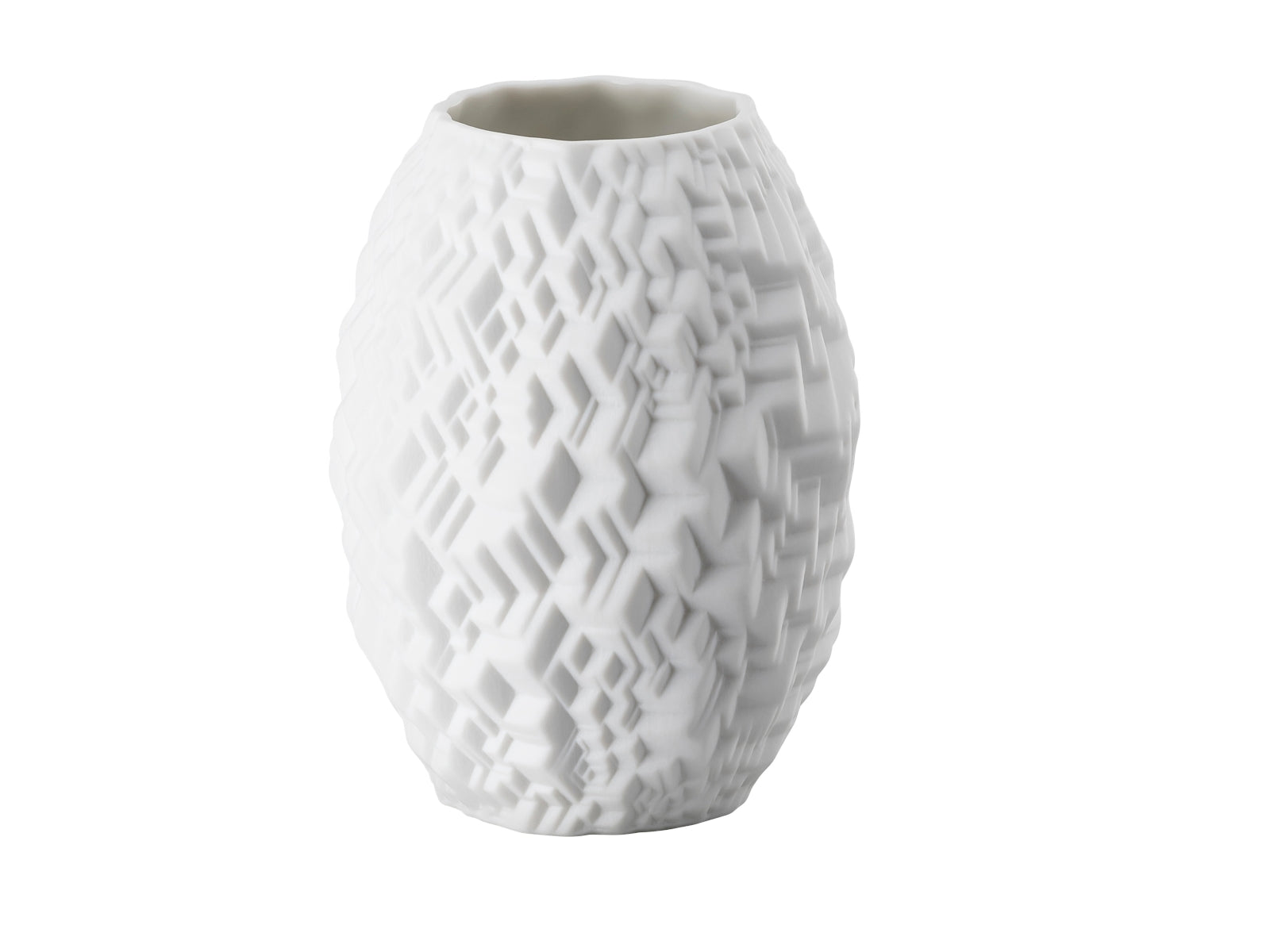 Rosenthal Phi City weiss matt Miniaturvase 10 cm - Produktbild 1