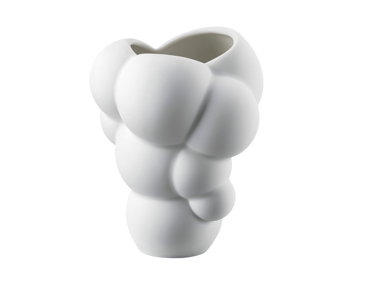 Rosenthal Skum weiss matt Miniaturvase 10 cm - Produktbild 1