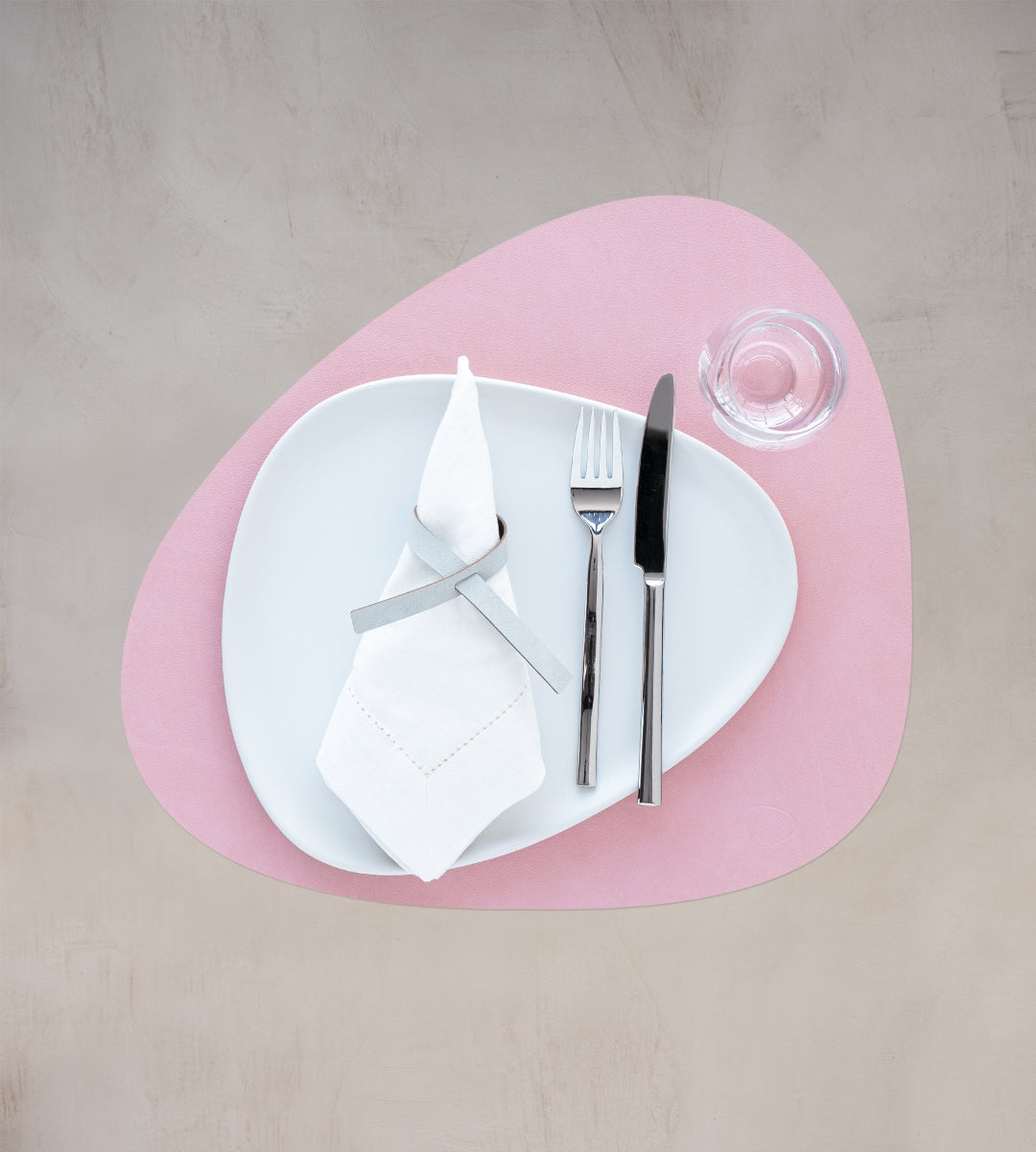 LIND DNA NUPO Tischset Curve L rose 37 x 44 cm - Produktbild 2