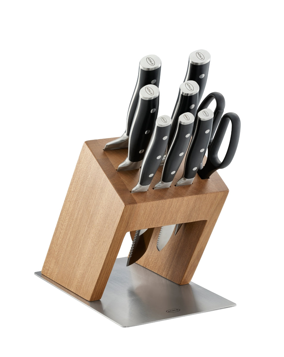 Rösle KnifeX Messerblock für 7 Messer und 1 Schere - Produktbild 2