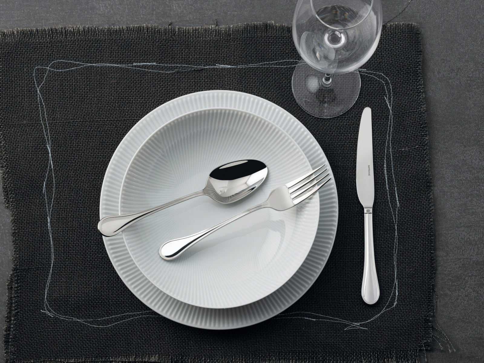 Sambonet Royal Edelstahl 18/10 Mokkalöffel Set 6 - Produktbild 2