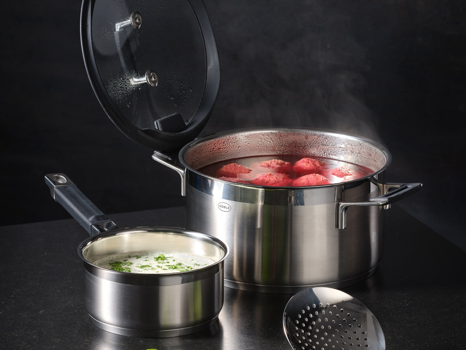 Rösle Silence® Pro Stielkasserolle ohne Deckel 16 cm - Produktbild 3