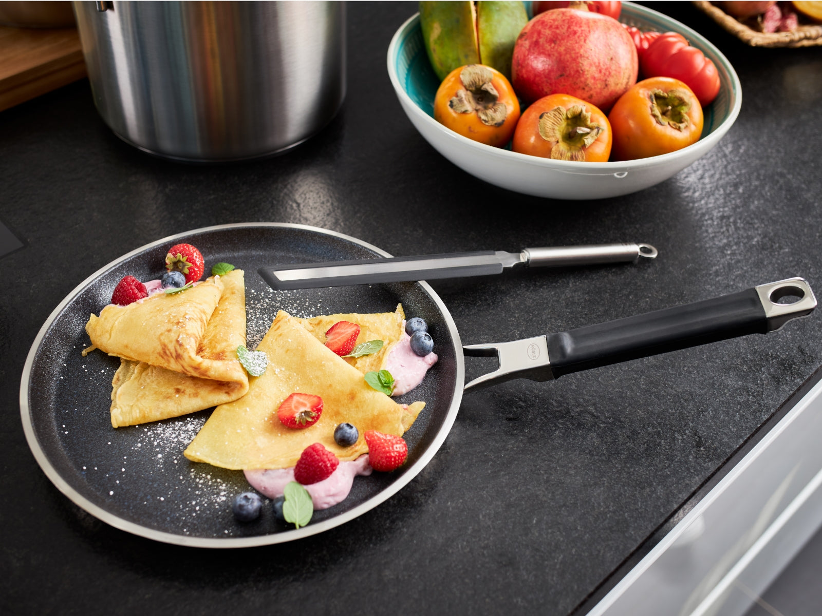 Rösle Silence® Pro Crêpes Pfanne mit Antihaftvser. 28 cm - Produktbild 4