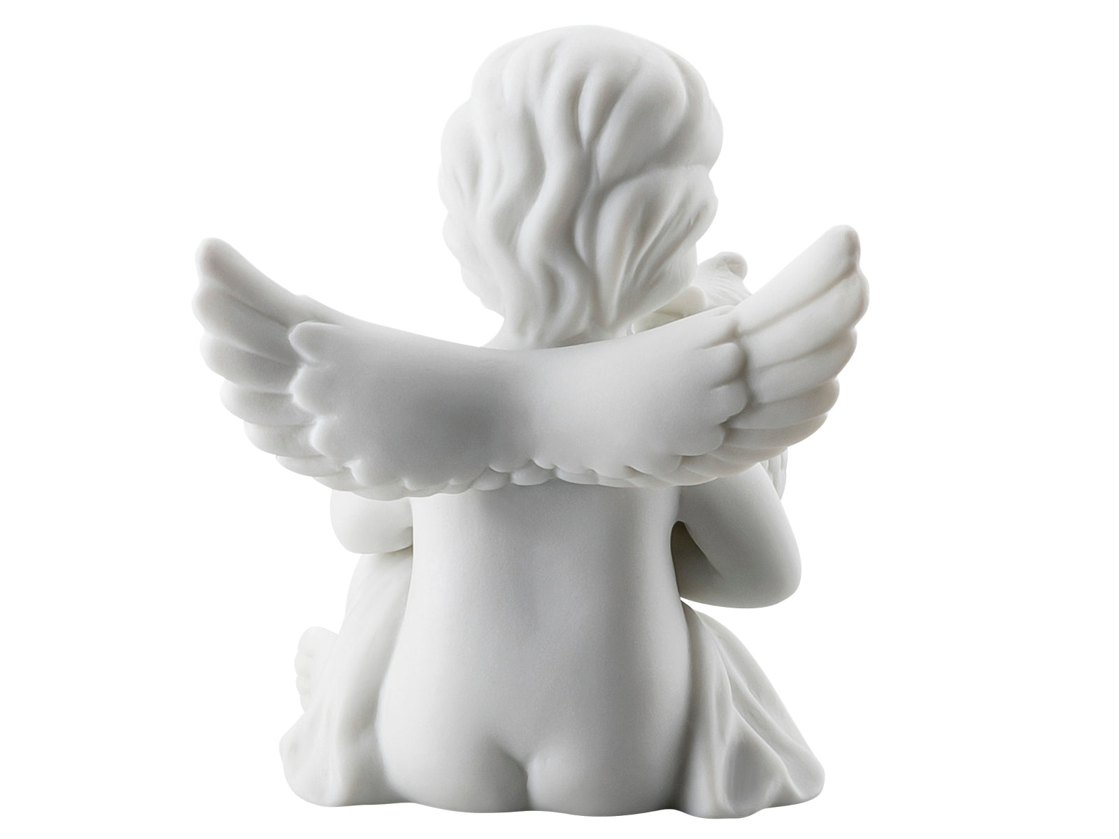 Rosenthal Engel klein weiss matt mit Eule 6 cm - Produktbild 4