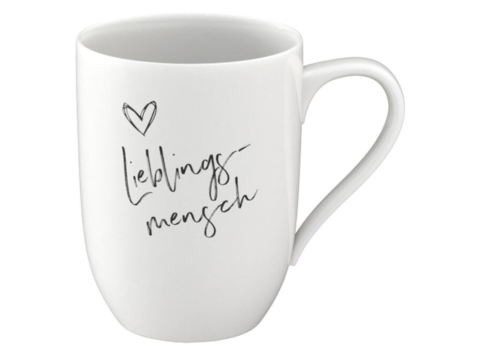 Villeroy & Boch Statement Becher m. Henkel Lieblingsmensch 0,34 l