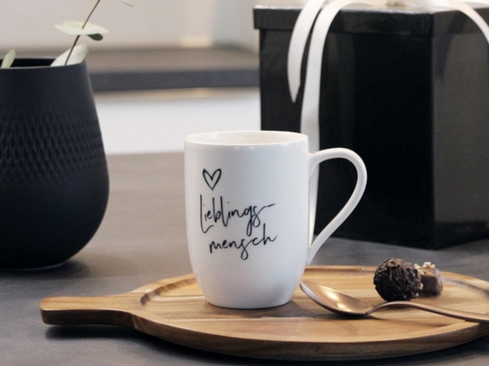 Villeroy & Boch Statement Becher m. Henkel Lieblingsmensch 0,34 l - Produktbild 2