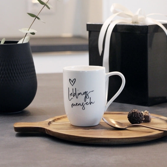 Villeroy & Boch Statement Becher mit Henkel Live Love Laugh 0,34 l - Produktbild 2