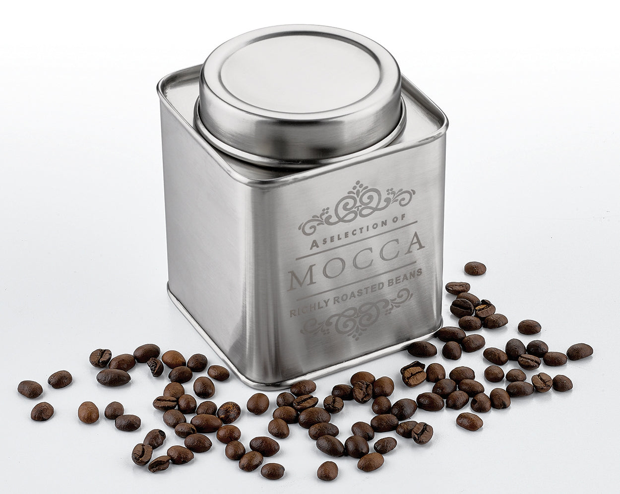 Zassenhaus Vorratsdose Mocca Edelstahl 250 g - Produktbild 2