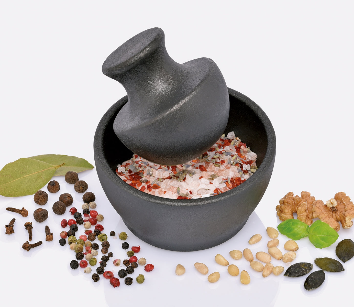 Zassenhaus MANO Gewürzmörser Gusseisen 10 cm - Produktbild 3