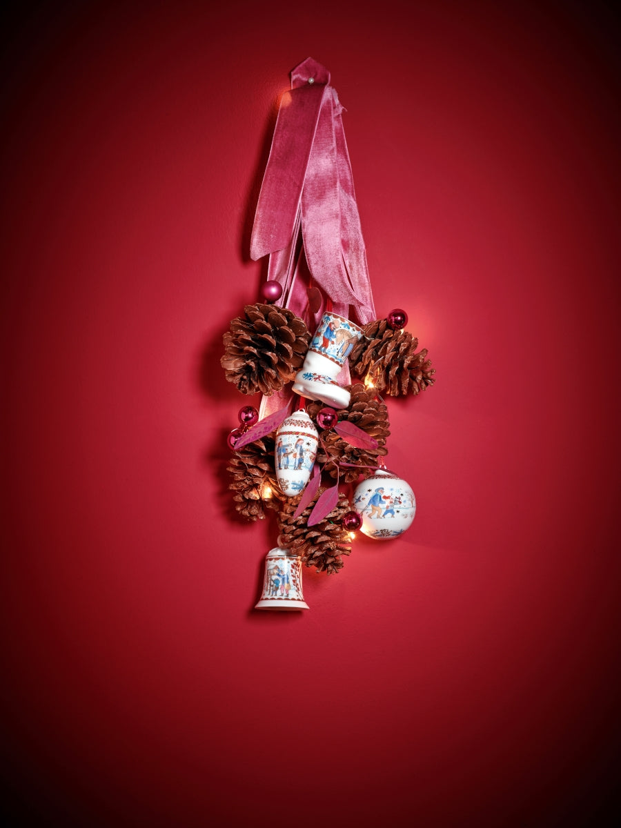 Hutschenreuther Sammelserie 2021 Porzellanglocke Weihnachtsgaben - Produktbild 5