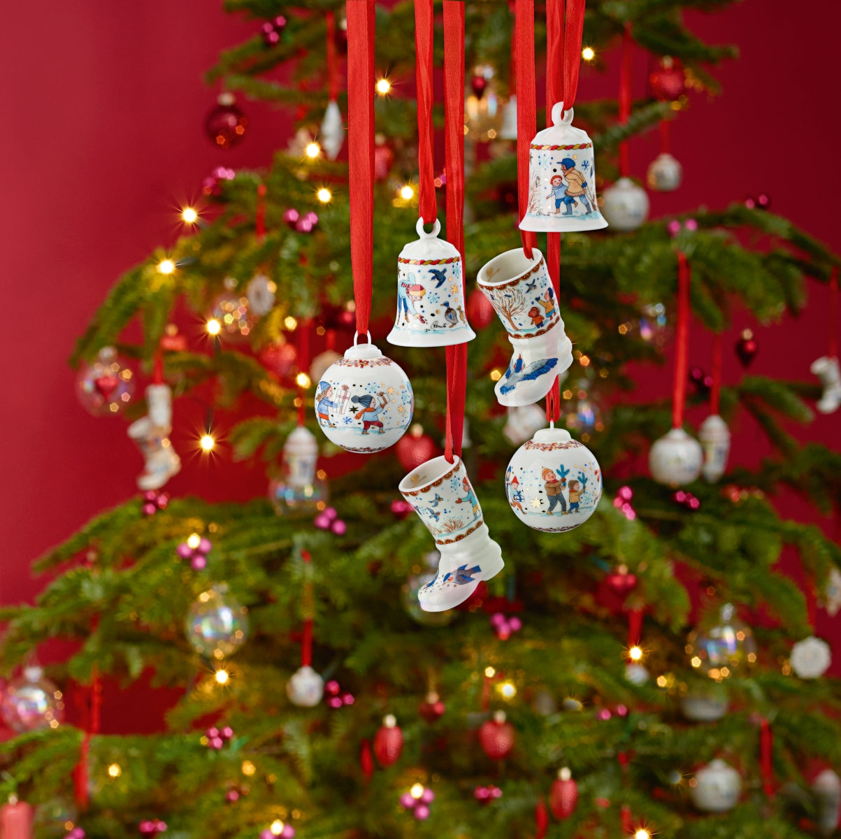 Hutschenreuther Sammelserie 2021 Porzellanglocke Weihnachtsgaben - Produktbild 7