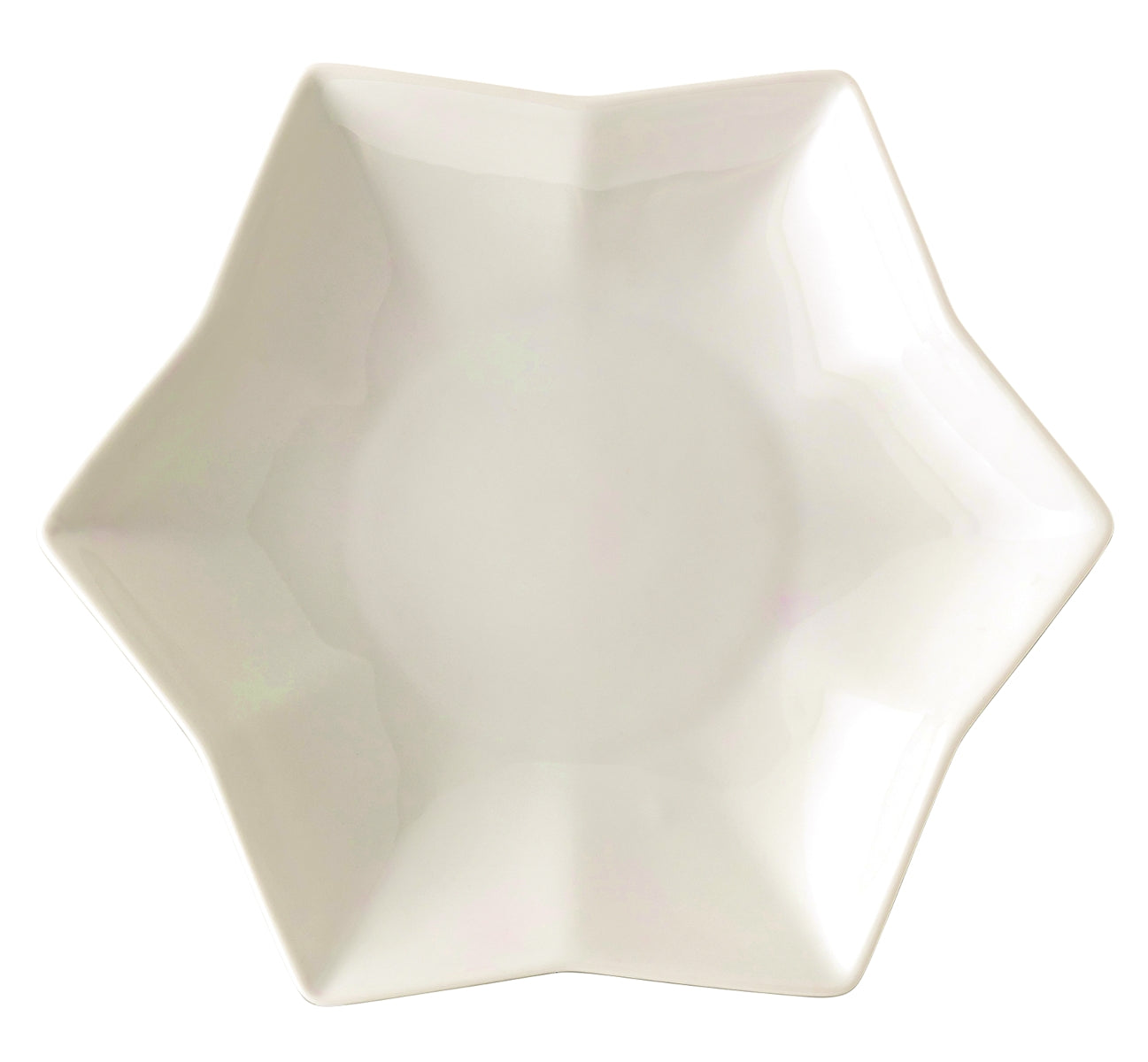 Hutschenreuther Weihnachtszeit Weiss Sternschale 24 cm - Produktbild 1