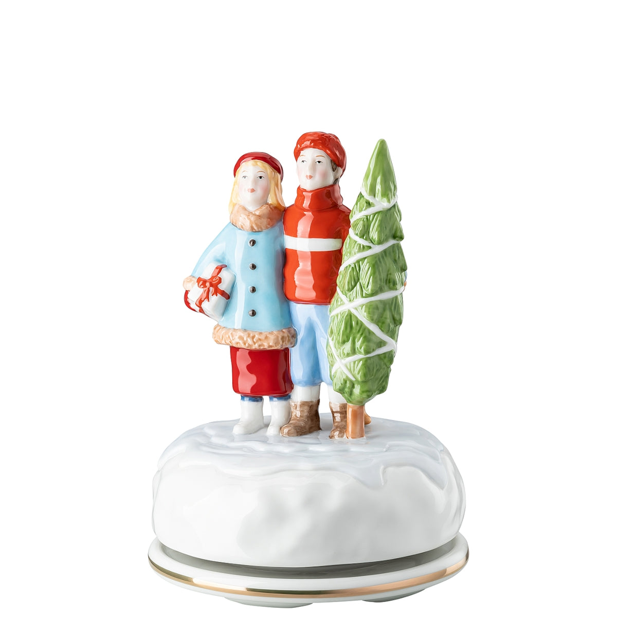 Hutschenreuther Sammelserie 2021 Spieluhr Weihnachtsgaben - Produktbild 2