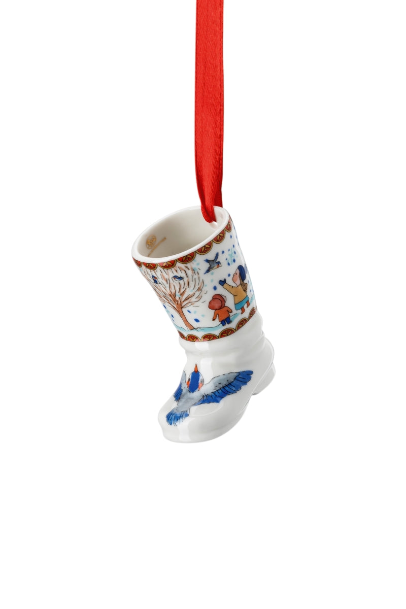 Hutschenreuther Sammelserie 21 Kinder mit Baum Ministiefel - Produktbild 2