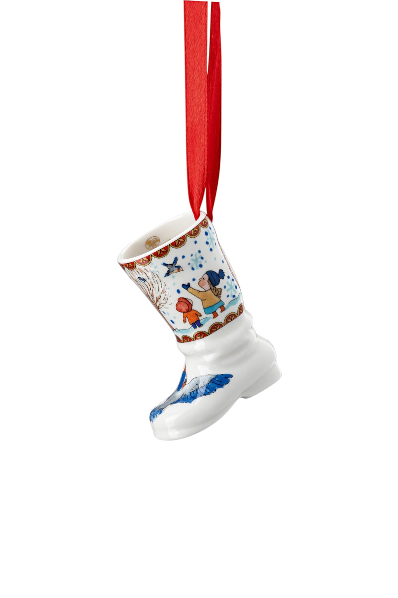 Hutschenreuther Sammelserie 21 Kinder mit Baum Ministiefel - Produktbild 3