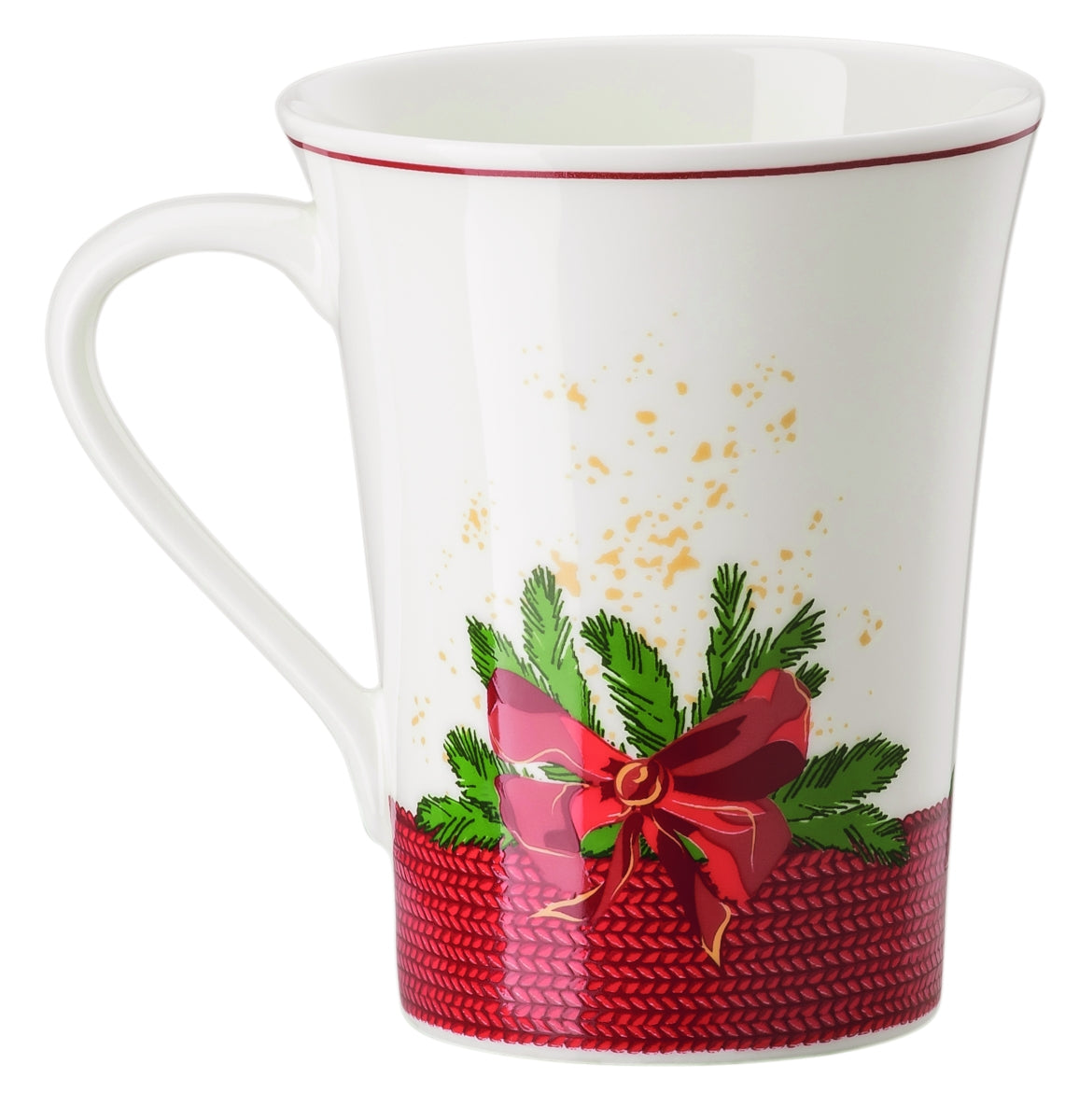 Hutschenreuther Nora Weihnachtszeit Auto Becher mit Henkel 0,4 l - Produktbild 2