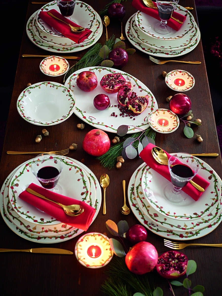 Hutschenreuther Nora Weihnachtszeit Stollenplatte 30 x 23 cm - Produktbild 2