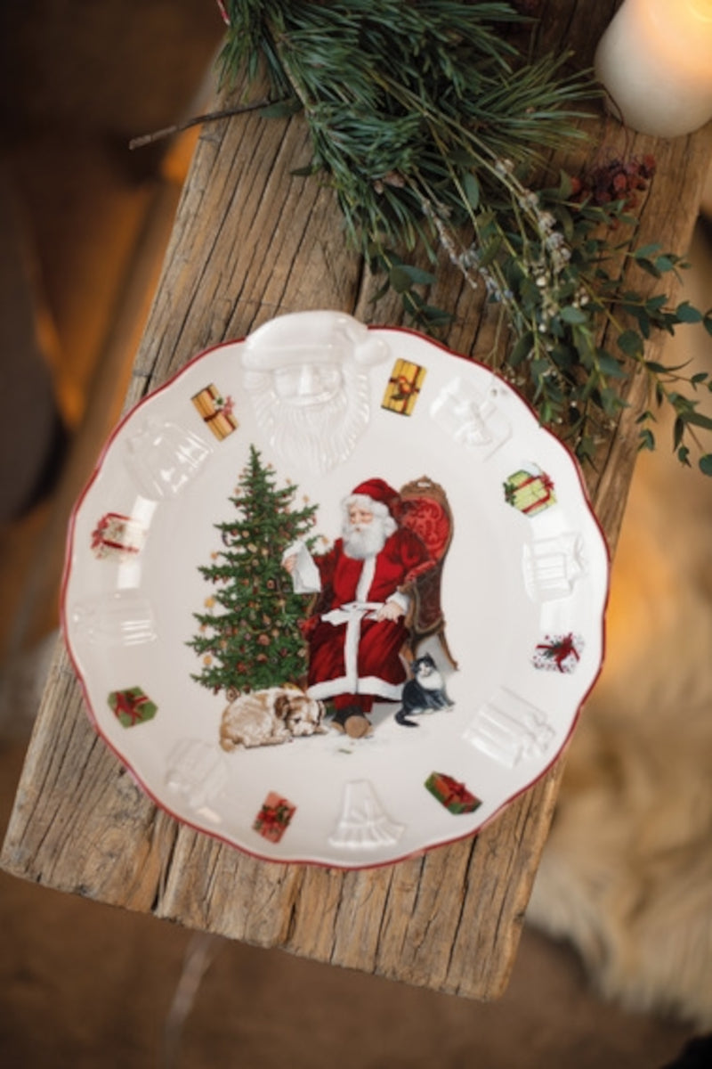 Villeroy & Boch Toy's Fantasy Schale Santa Relief Wunschzettel - Produktbild 3