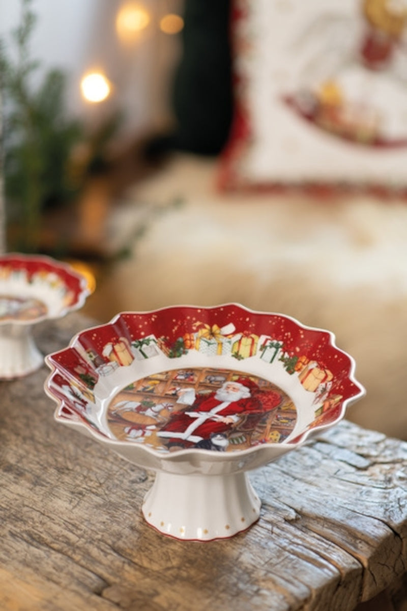 Villeroy & Boch Toy's Fantasy Schale auf Fuss Santa liest Wunschz. - Produktbild 3