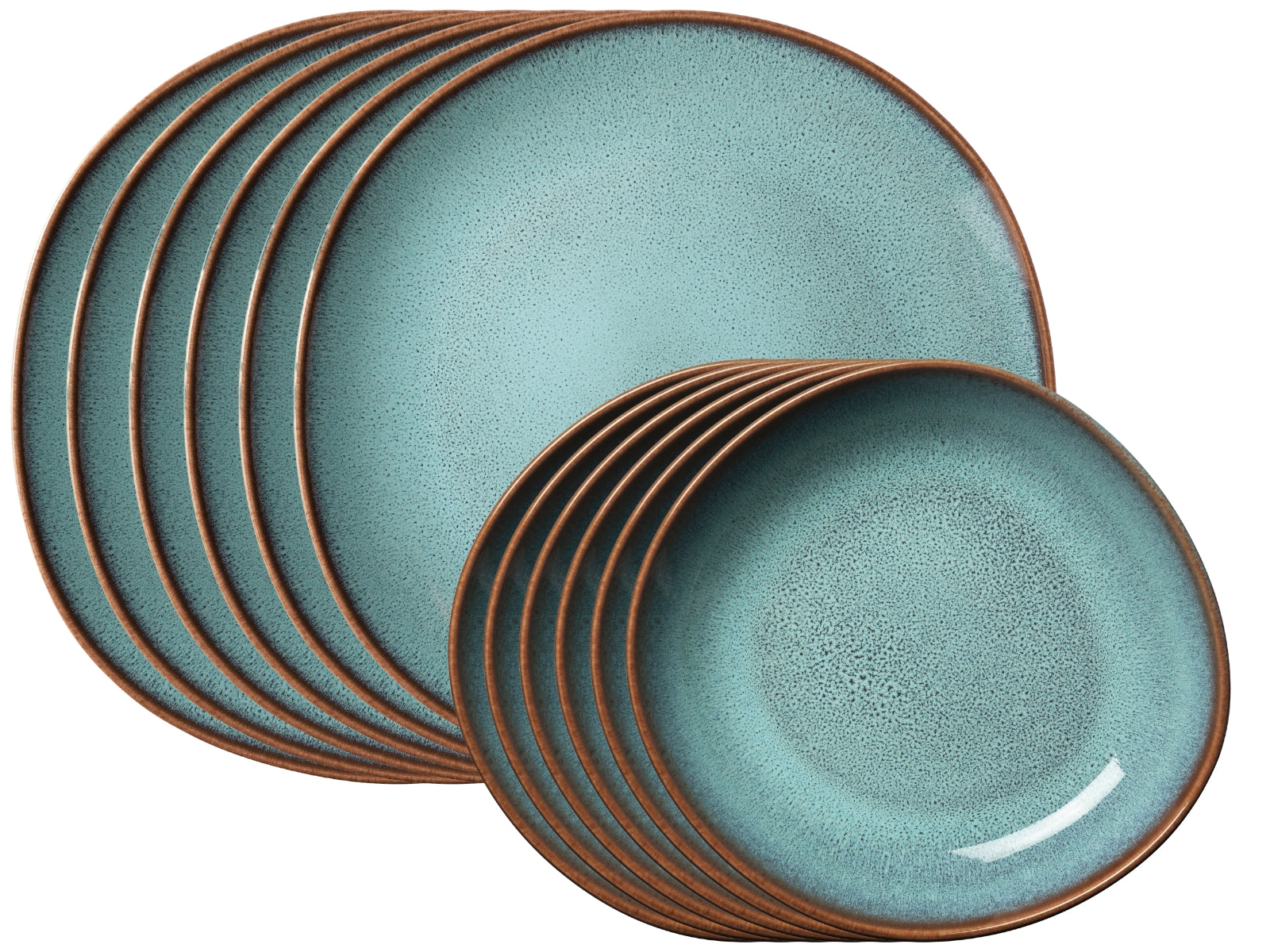 like. by Villeroy & Boch Lave glace Tafelset 12tlg