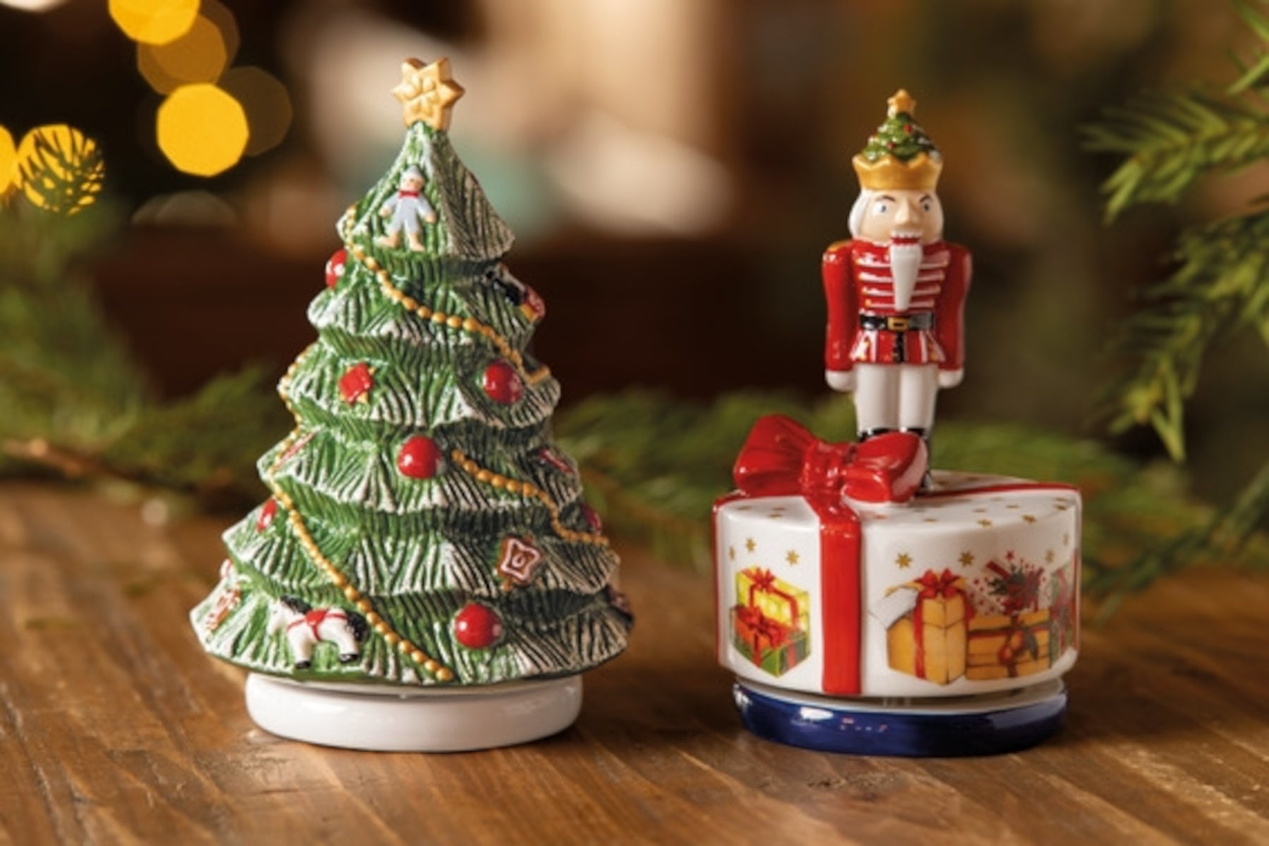 Villeroy & Boch Nostalgic Melody Weihnachtsbaum drehend - Produktbild 3