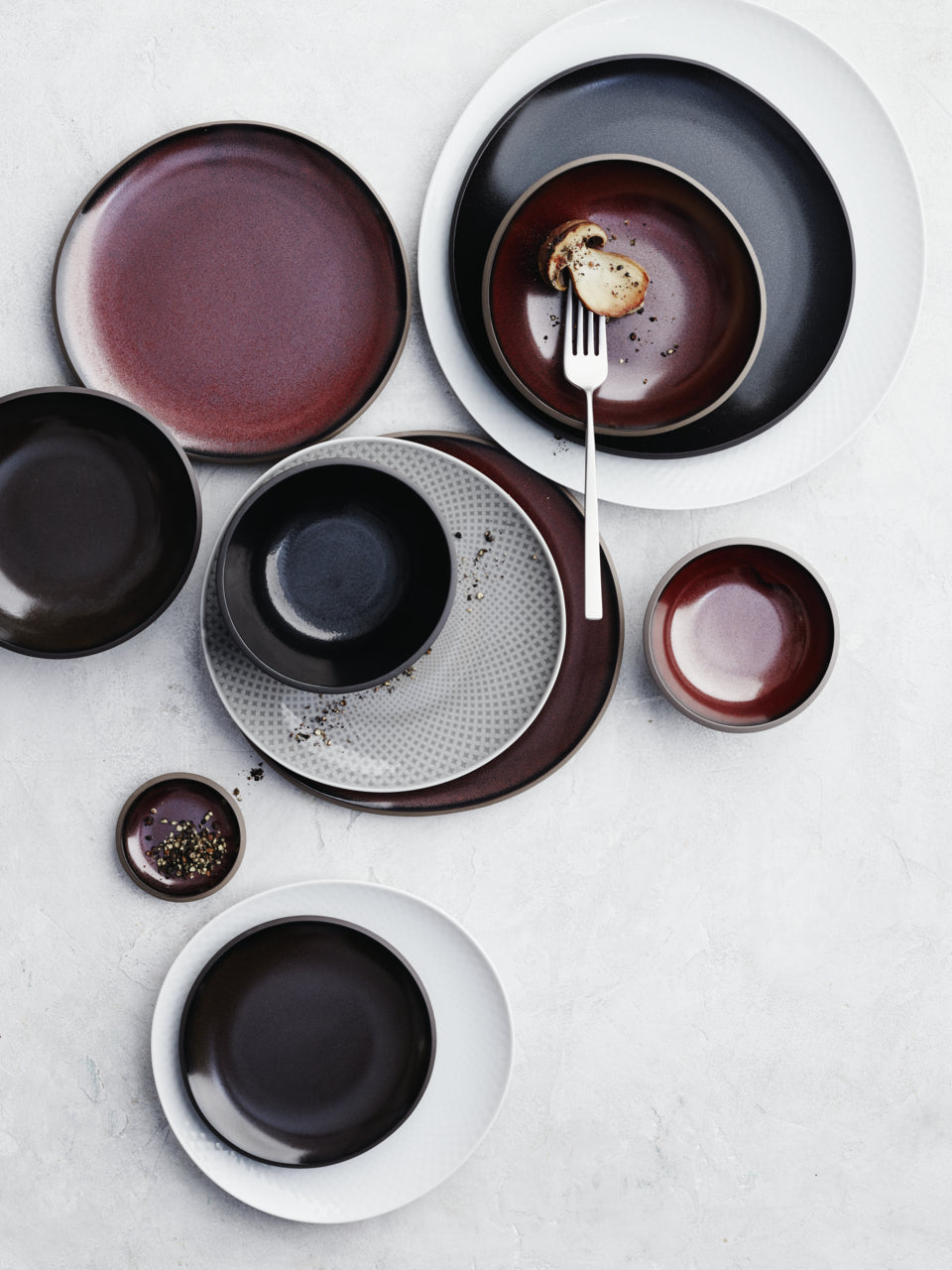 Rosenthal Junto Bronze Frühstücksset 6tlg - Produktbild 6
