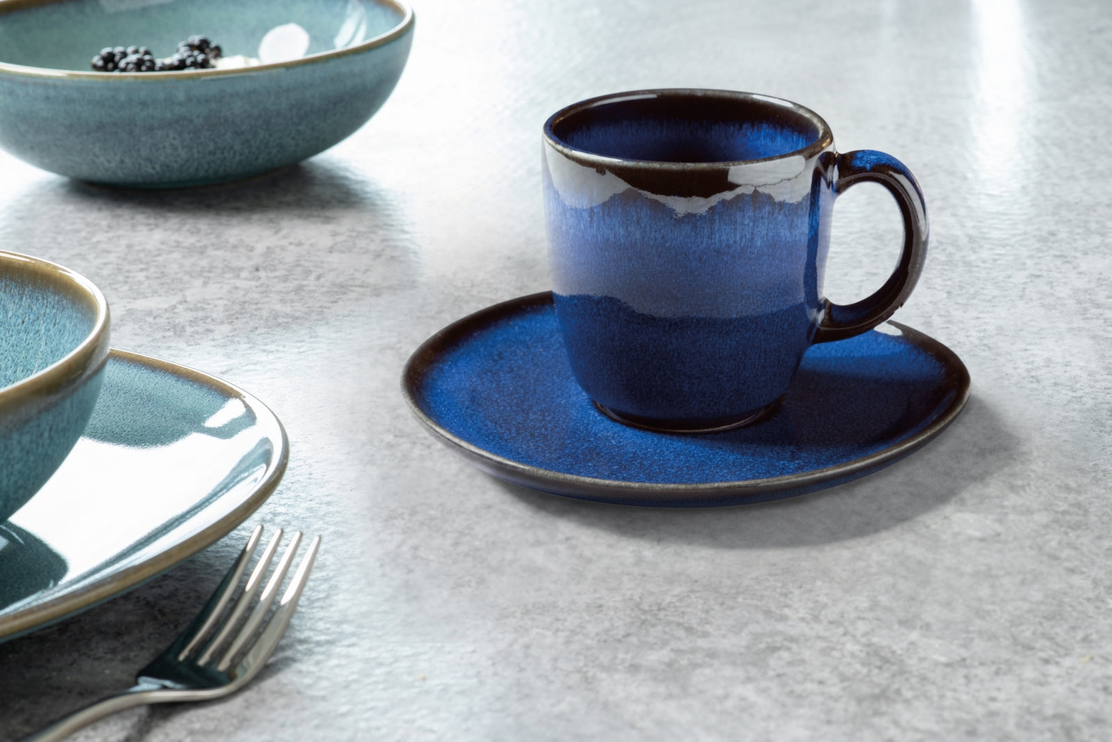 like. by Villeroy & Boch Lave bleu Kaffeeobertasse - Produktbild 2