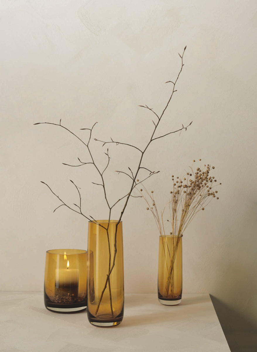 ASA Ajana Vase amber Ø 8 cm - Produktbild 3
