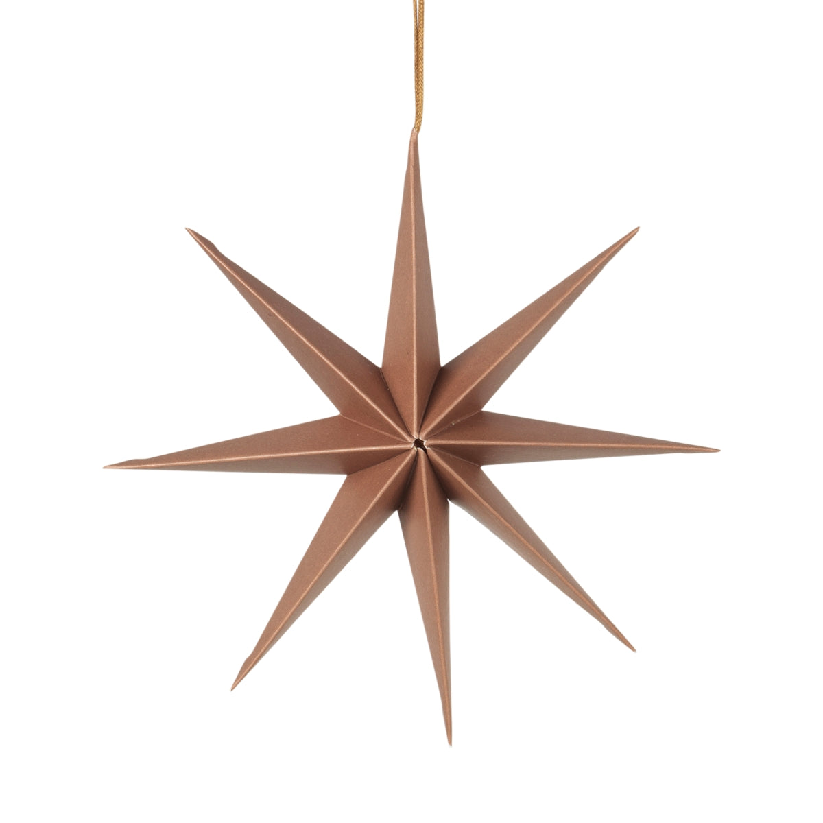 Broste Copenhagen STAR Papierhänger L indian tan 50 cm - Produktbild 1