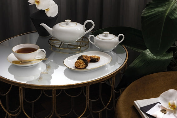 Villeroy & Boch Signature Anmut Gold Teetasse mit Untertasse 2tlg. - Produktbild 3