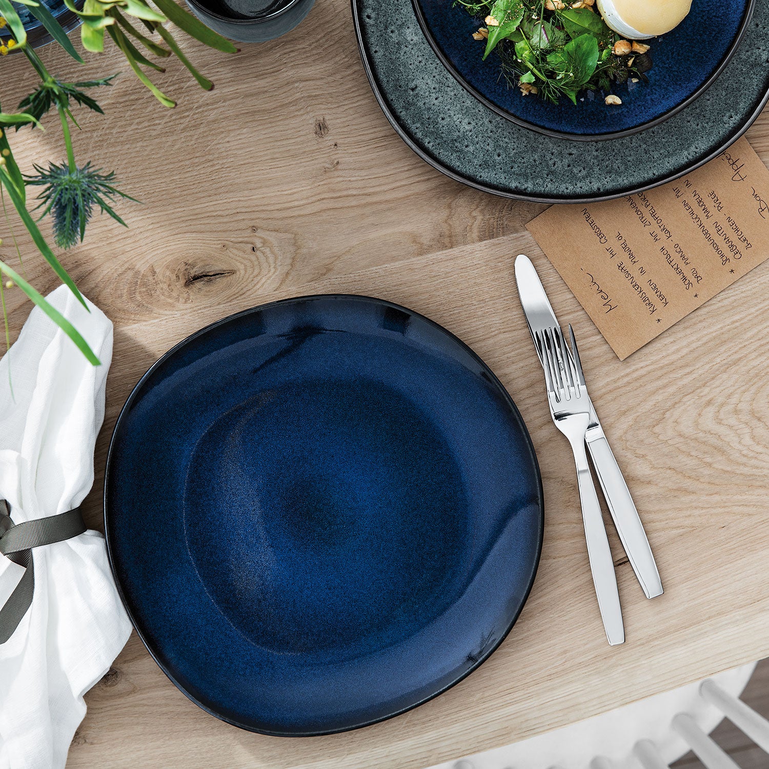 like. by Villeroy & Boch Lave bleu Frühstücksteller 23,5 cm Set6 - Produktbild 3