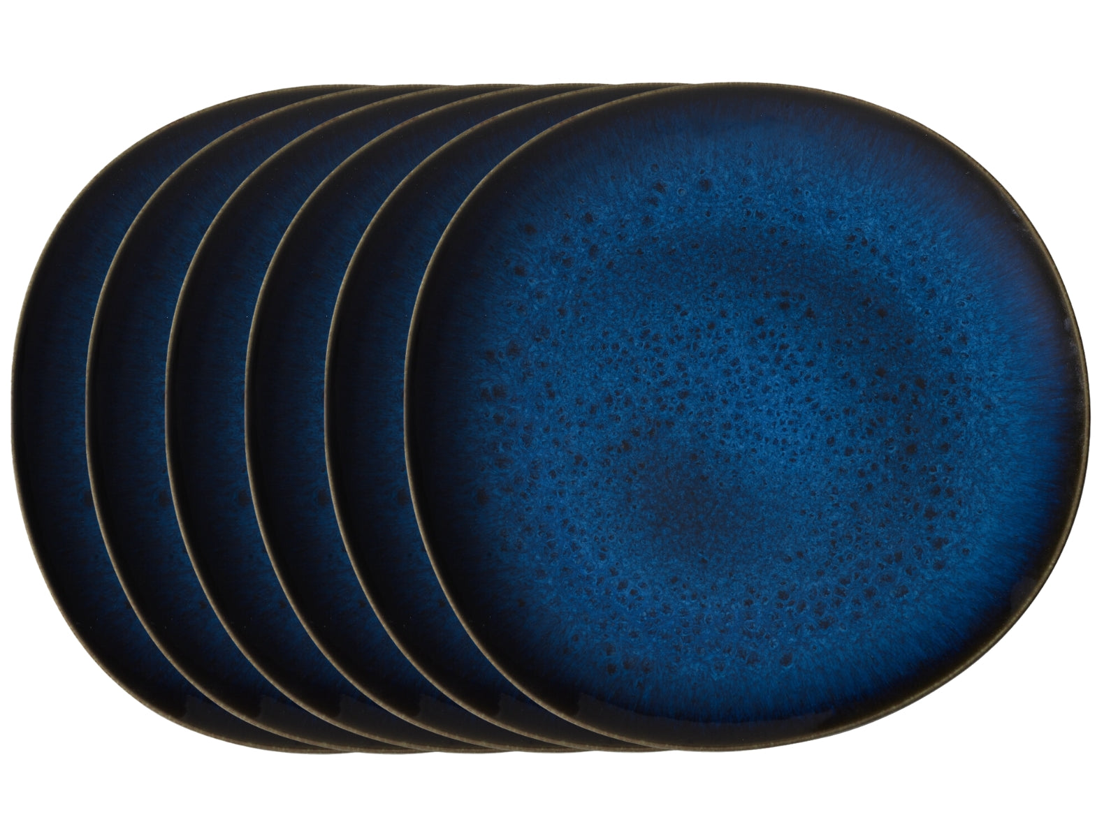 like. by Villeroy & Boch Lave bleu Speiseteller 28 cm Set6