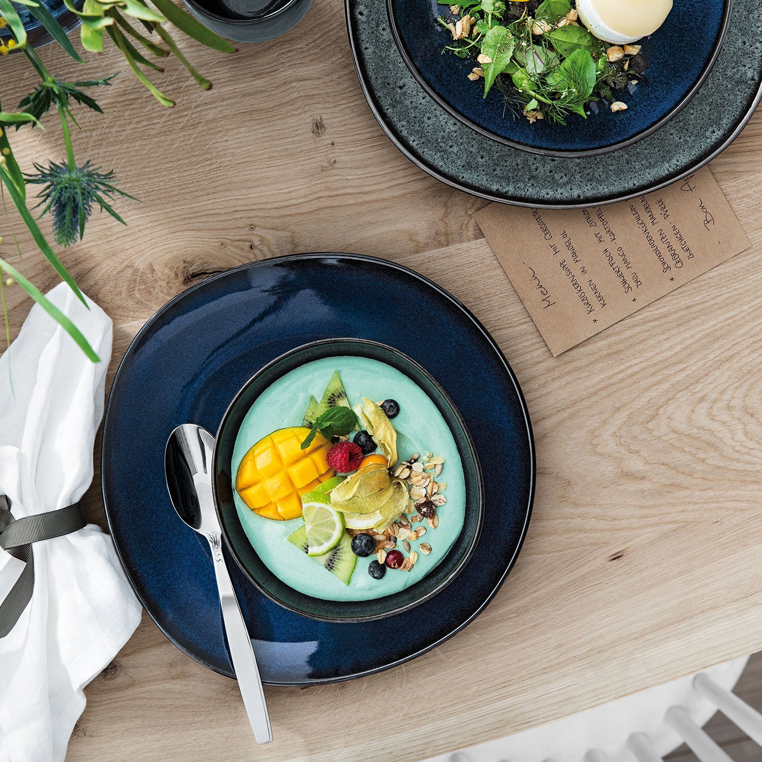 like. by Villeroy & Boch Lave bleu Speiseteller 28 cm Set6 - Produktbild 3