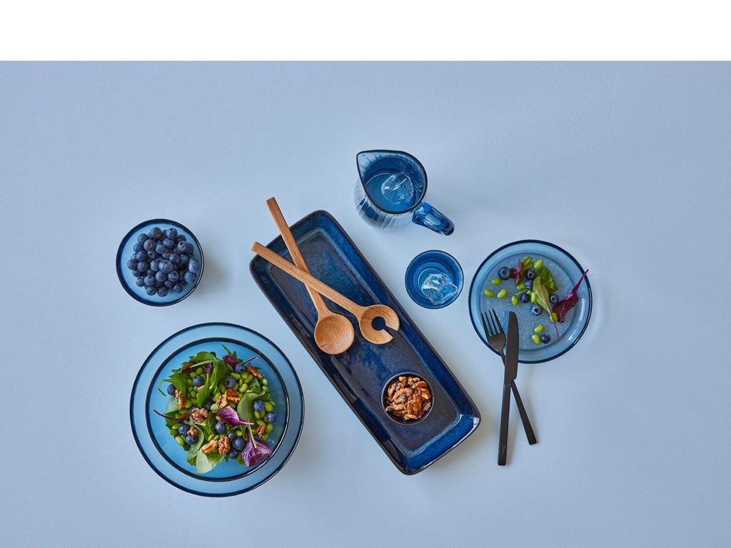 Bitz Kusintha Glasteller blau 18 cm - Produktbild 2