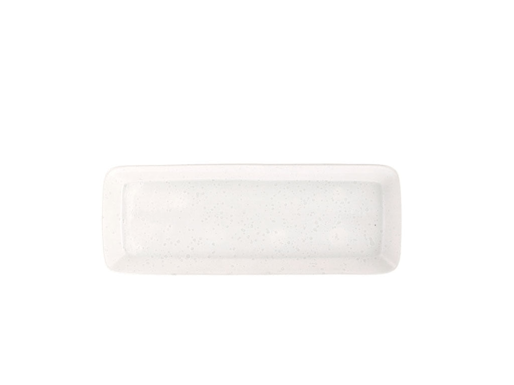 Bitz Servierplatte matt creme 38 x 14 cm