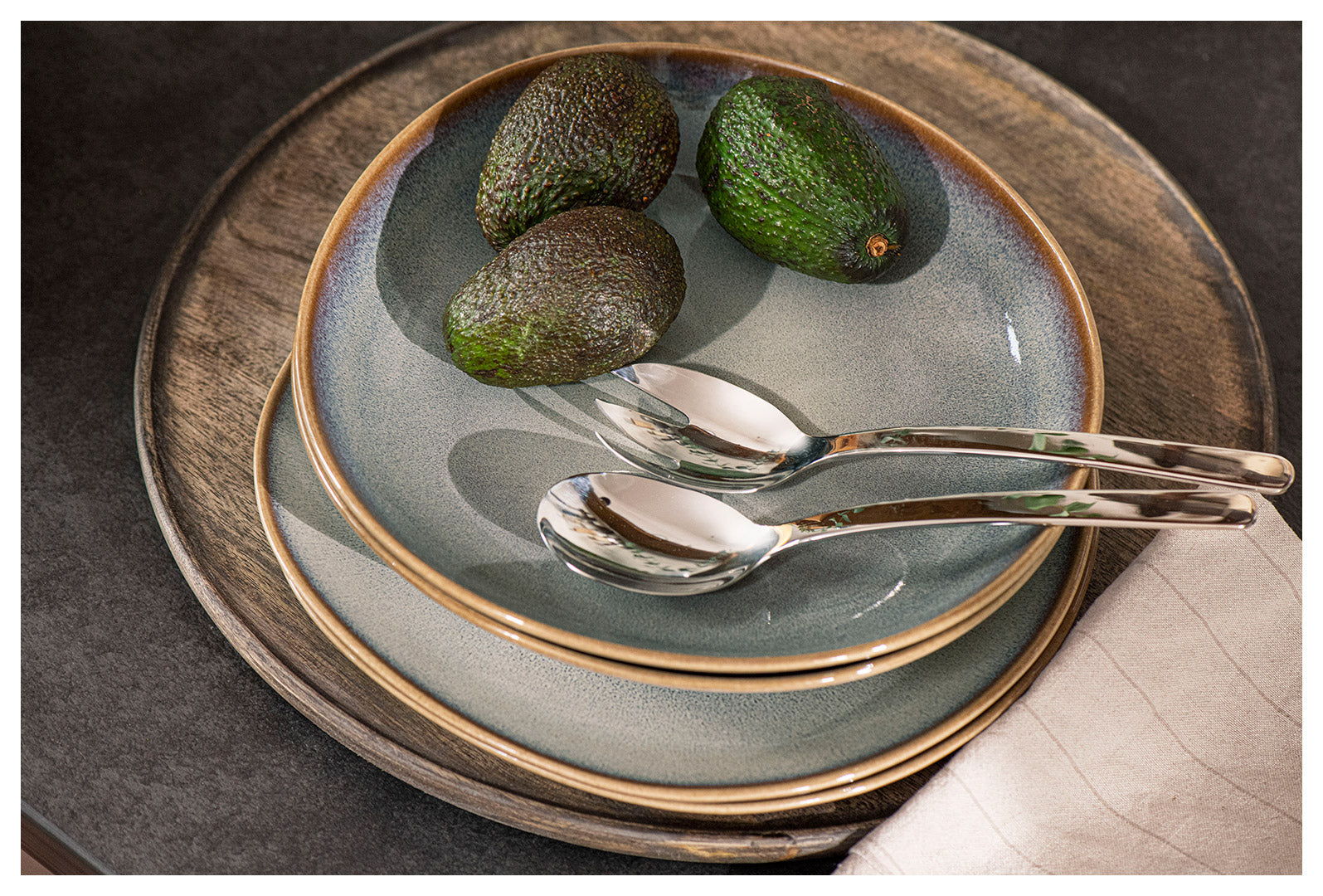 like. by Villeroy & Boch Lave beige Frühstücksteller 23,5 cm Set6 - Produktbild 2