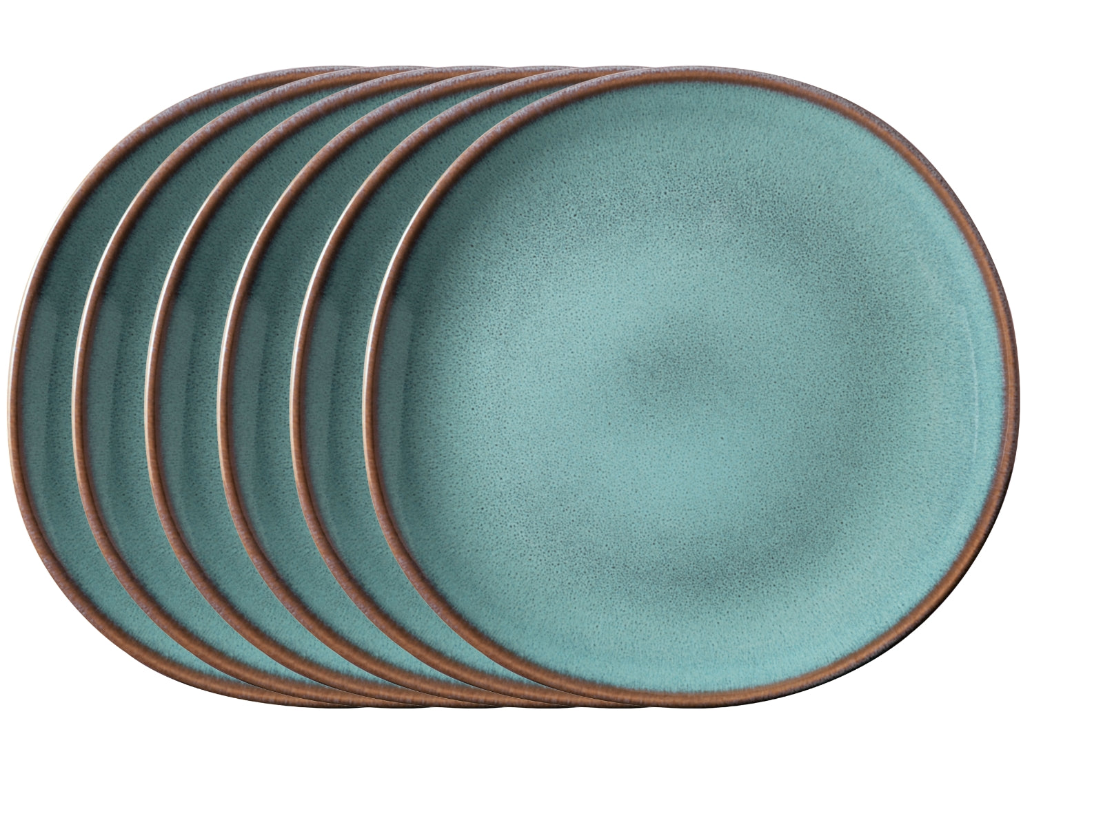 like. by Villeroy & Boch Lave glace Frühstücksteller 23,5 cm Set6