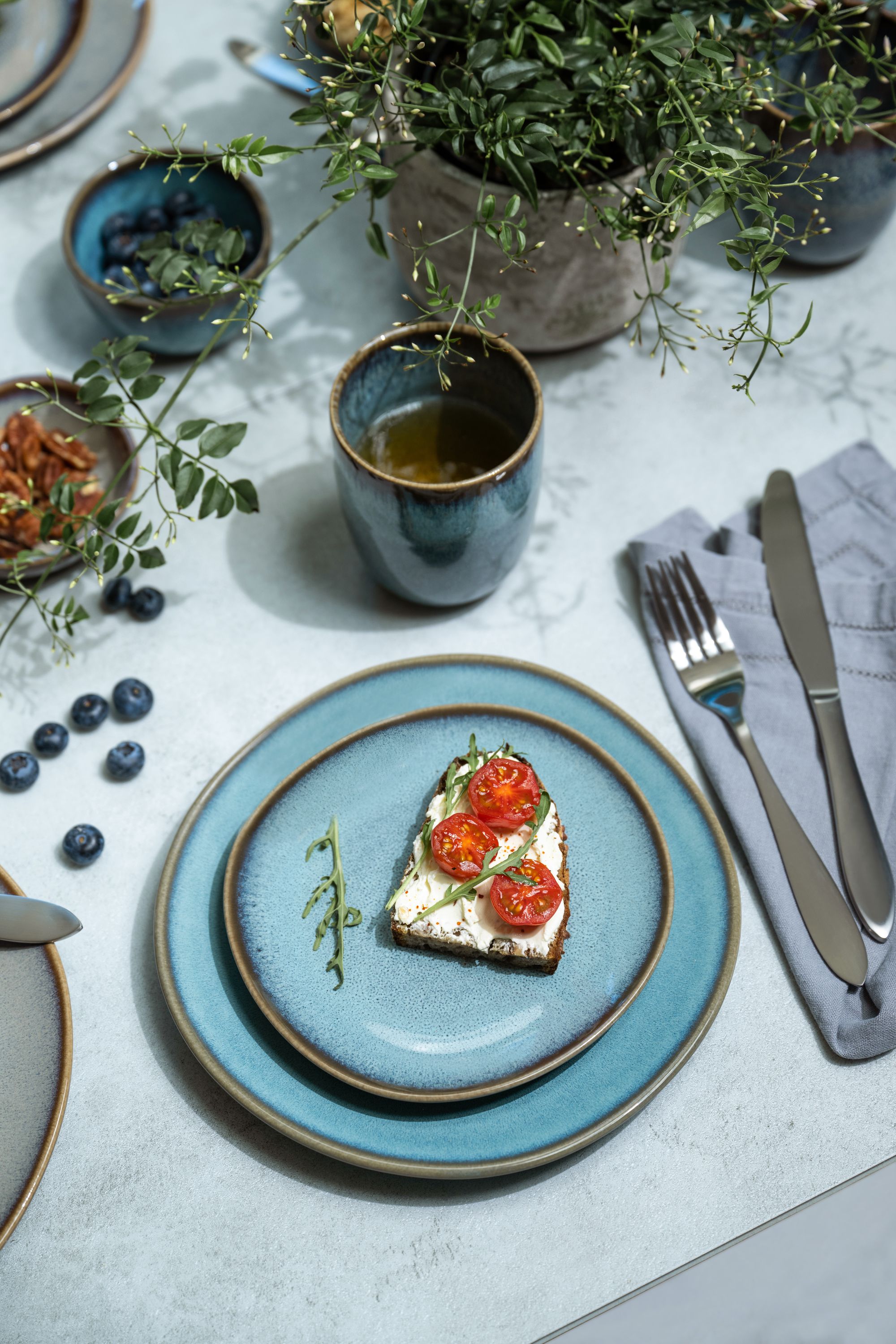 like. by Villeroy & Boch Lave glace Frühstücksteller 23,5 cm Set6 - Produktbild 2