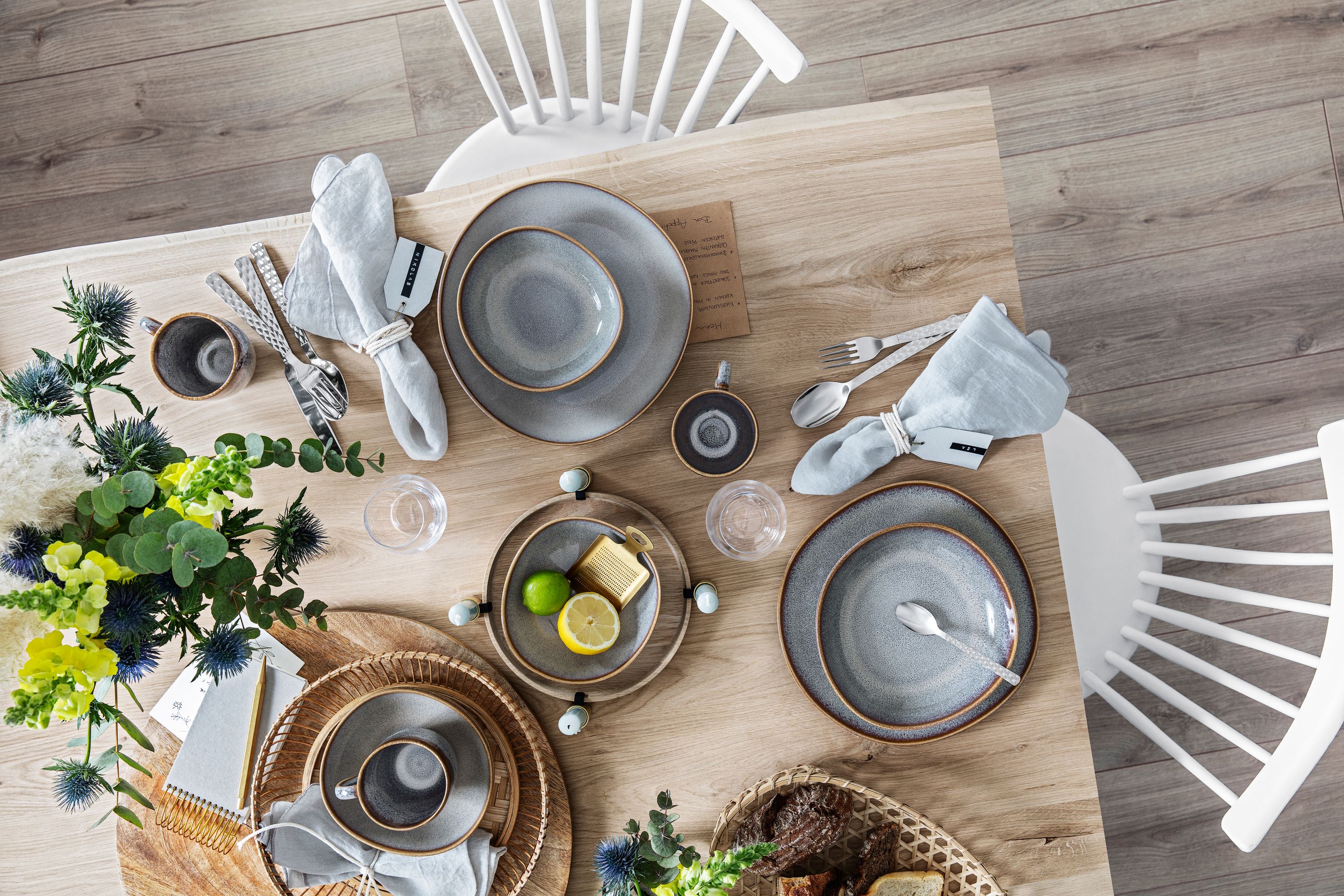 like. by Villeroy & Boch Lave beige Speiseteller 28 cm Set6 - Produktbild 5