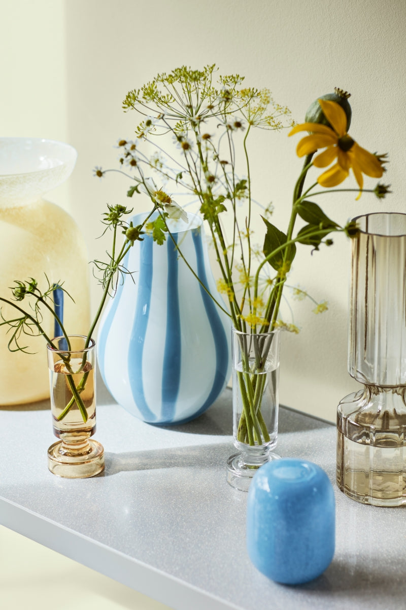 Broste Copenhagen Hyacint Vase Glas Indian Tan 20 cm - Produktbild 2