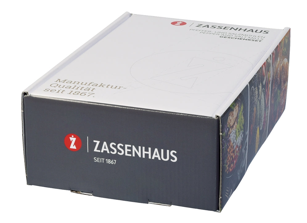 Zassenhaus Mühlenset Frankfurt Olivenholz 18 cm - Produktbild 2