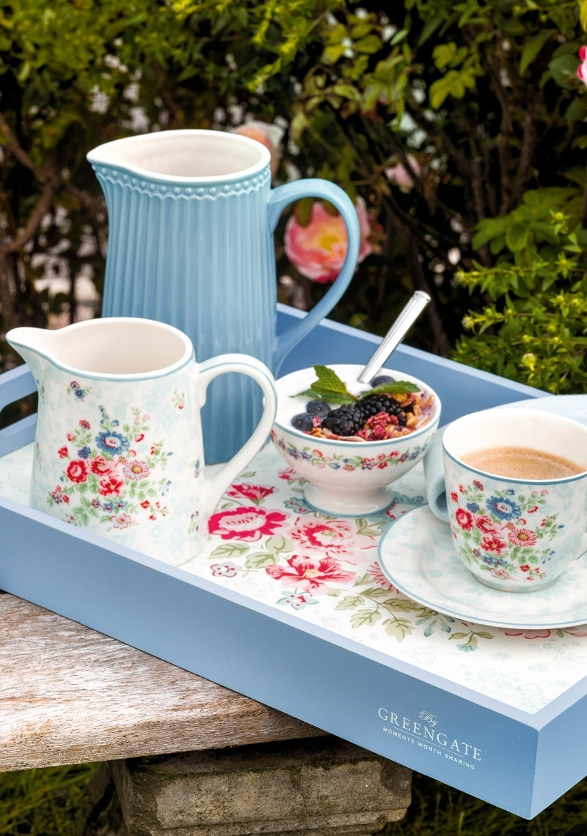 Greengate Ailis Tasse mit Untertasse white 270 ml - Produktbild 2