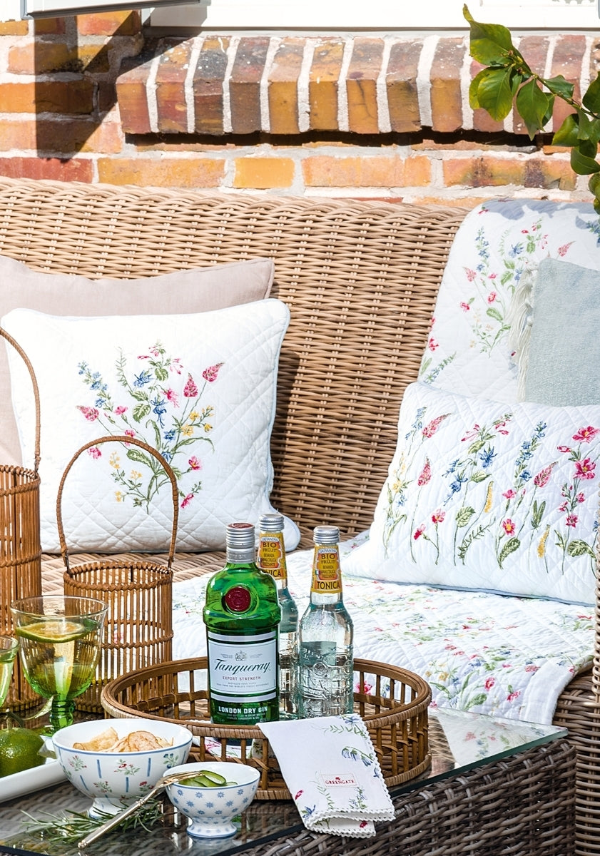 Greengate Hannah Stoffserviette mit Spitze white 40 x 40 cm - Produktbild 3