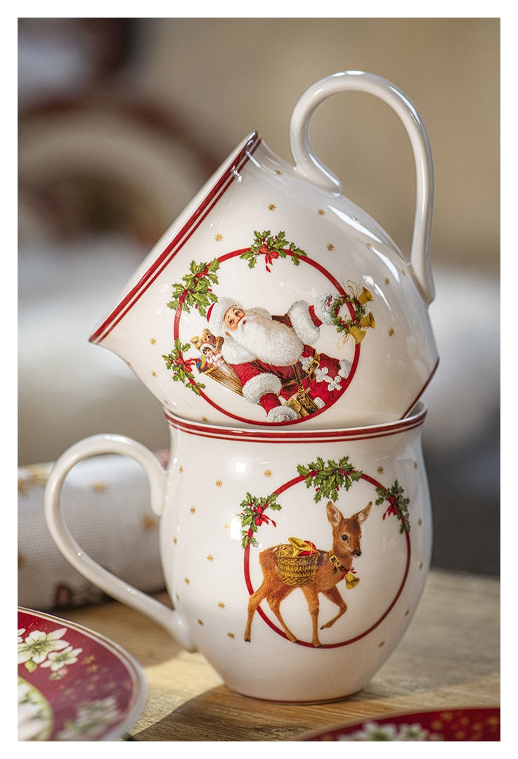 Villeroy & Boch Toy's Delight Becher mit Henkel Santa u. Reh 0,44l - Produktbild 4