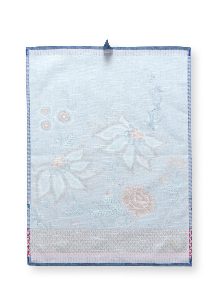 PIP STUDIO Flower Festival Geschirrtuch Blue 50 x 70 cm - Produktbild 2