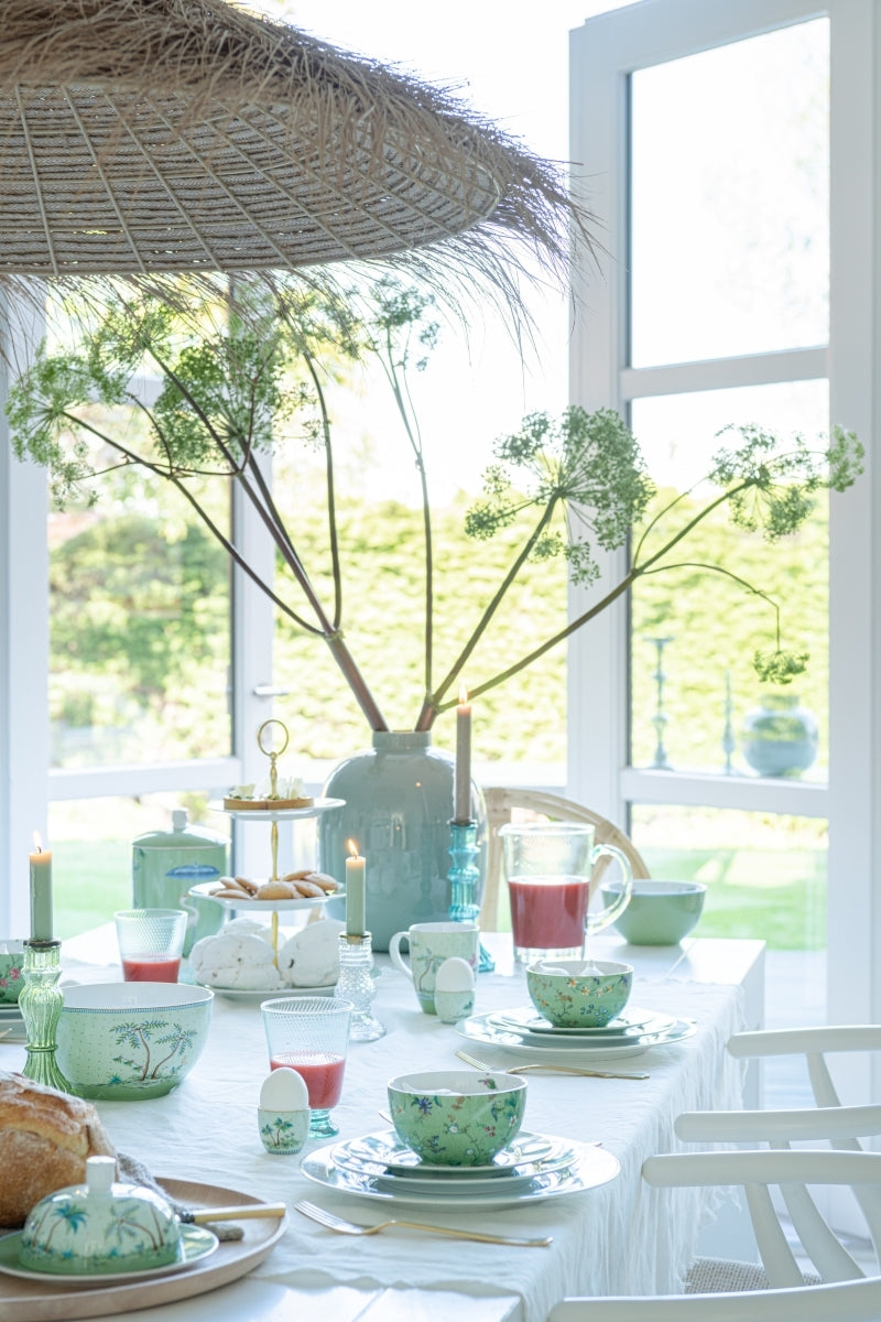 PIP STUDIO Jolie Flowers Green Teeset groß Set3 - Produktbild 4