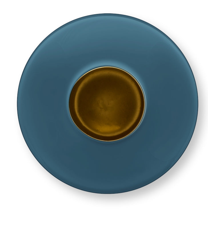 PIP STUDIO Vase Metal Blue 32 cm - Produktbild 3