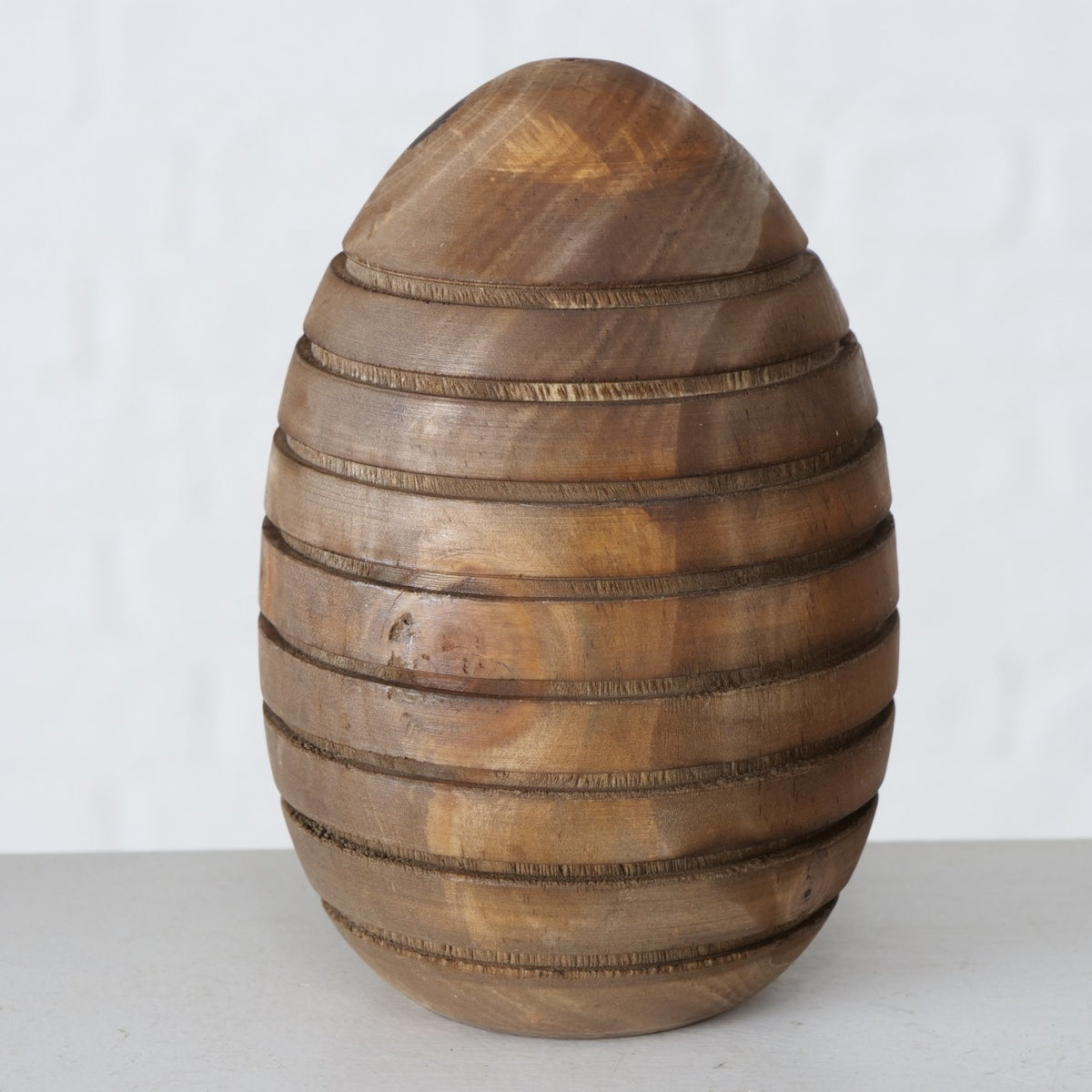 Boltze Abiola Deko-Ei Kiefer 12 cm sort. (1 Stück) - Produktbild 5