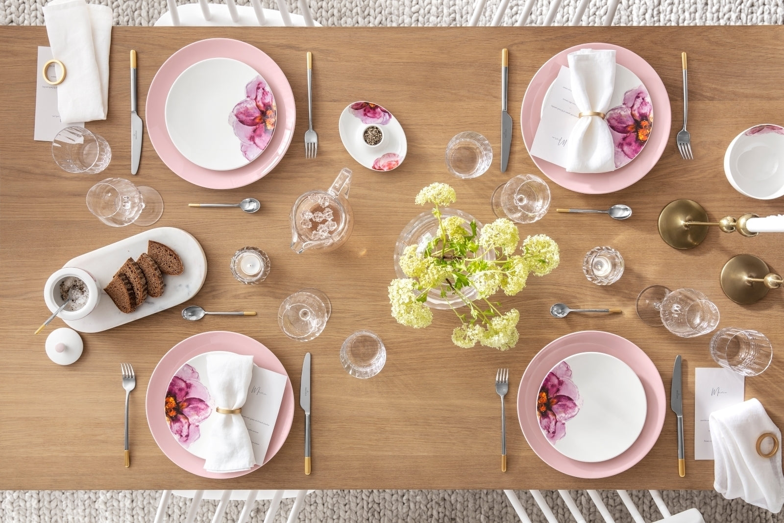 Villeroy & Boch Rose Garden Kaffeeuntertasse weiß 14 cm - Produktbild 5